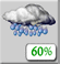 Rain, Partially cloudy