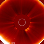 Latest LASCO C2 image of the Sun