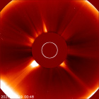 Latest LASCO C2 image of the Sun