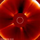 Latest LASCO C2 image of the Sun