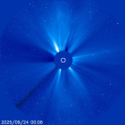 Latest LASCO C3 image of the Sun
