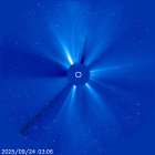 Latest LASCO C3 image of the Sun