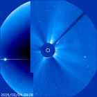 Latest LASCO C3 image of the Sun
