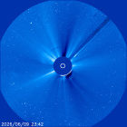 Latest LASCO C3 image of the Sun