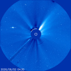 Latest LASCO C3 image of the Sun