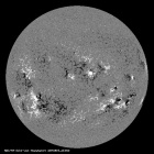 Latest SDO/HMI Magnetogram image of the Sun