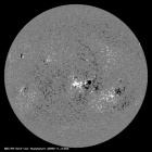 Latest SDO/HMI Magnetogram image of the Sun