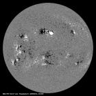 Latest SDO/HMI Magnetogram image of the Sun