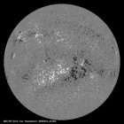 Latest SDO/HMI Magnetogram image of the Sun