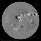 Latest SDO/HMI Magnetogram image of the Sun