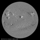 Latest SDO/HMI Magnetogram image of the Sun
