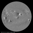 Latest SDO/HMI Magnetogram image of the Sun