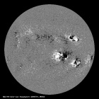 Latest SDO/HMI Magnetogram image of the Sun