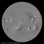 Latest SDO/HMI Magnetogram image of the Sun