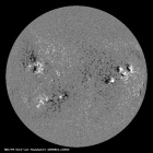 Latest SDO/HMI Magnetogram image of the Sun
