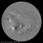 Latest SDO/HMI Magnetogram image of the Sun