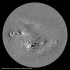 Latest SDO/HMI Magnetogram image of the Sun