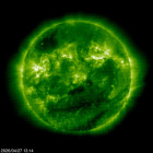 SOHO EIT 195 image of the sun