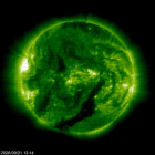 SOHO EIT 195 image of the sun