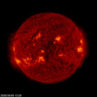 SOHO EIT 304 image of the sun