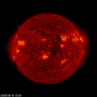 SOHO EIT 304 image of the sun