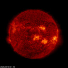 SOHO EIT 304 image of the sun