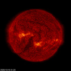 SOHO EIT 304 image of the sun
