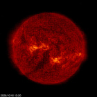 SOHO EIT 304 image of the sun